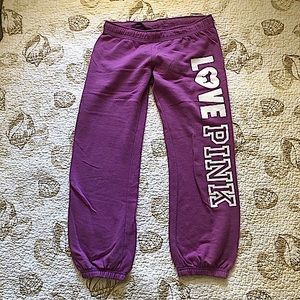 Y2K Victoria’s Secret LOVE PINK Jogger Lounge Pants / Sweats
